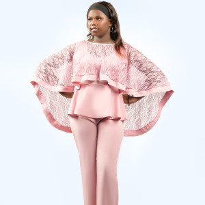 MINE'S High-low Butterfly Jumpsuit