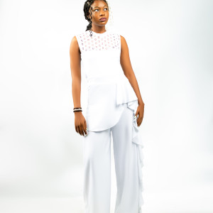 MINE'S Side-Flare Jumpsuit